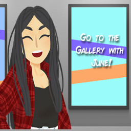 Go to the Gallery with June!