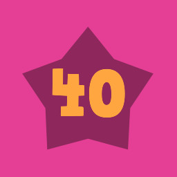 Icon for Stake 40 unlocked on Lucky16.