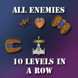 All Enemies Destroyed 10 Levels in a row