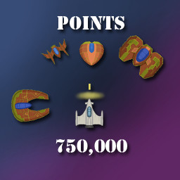 750,000 Points