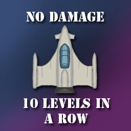 No damage taken 10 levels in a row