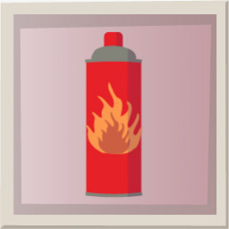 Icon for  Flammable!