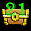 Find treasure chest level 21