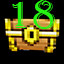 Find treasure chest level 18