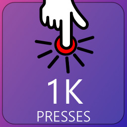 1K Combined Button Presses