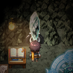Icon for Destroy the first crystal in the cave