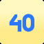 Icon for 40!