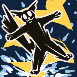 La curiosidad electrocut al gato