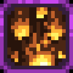 Burning down most of the obstacles