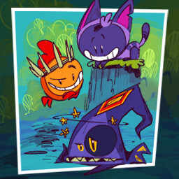 Piranha Prince defeated