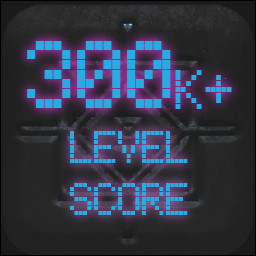 Icon for 300K+ Level score