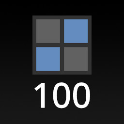 Icon for 100 Others' Puzzles Solved
