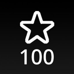 Icon for 100 Puzzles Solved