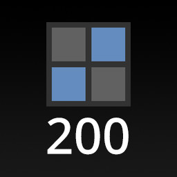 Icon for 200 Others' Puzzles Solved