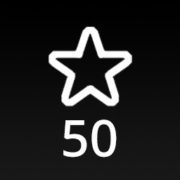 Icon for 50 Puzzles Solved