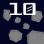 I've blown up 10 asteroids in Vektor Z!
