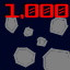 I've blown up 1,000 asteroids in Vektor Z!