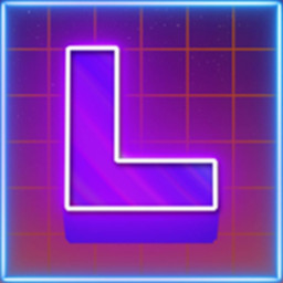 Synthwave Letter L