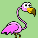 Icon for Flapping Flamingo