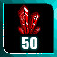 You have collected 50 Bloodstone shards!