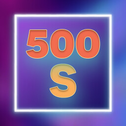 500 S's!!