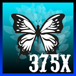 375x Butterflies