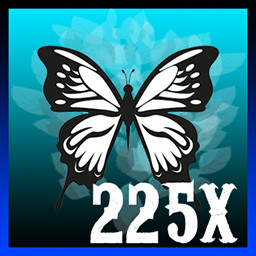 225x Butterflies