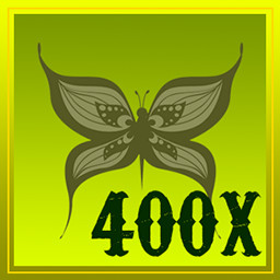 400x Butterflies
