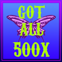 500x Butterflies