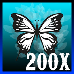 200x Butterflies