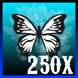 250x Butterflies