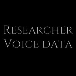 Researcher VoiceData On