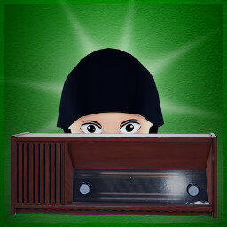 What's going on with that radio...?