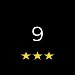 Level 9 completed with 3 stars