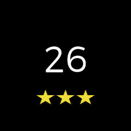 Level 26 completed with 3 stars