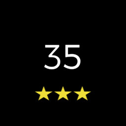 Level 35 completed with 3 stars