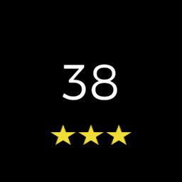 Level 38 completed with 3 stars