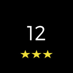 Level 12 completed with 3 stars