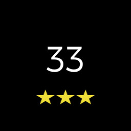 Level 33 completed with 3 stars
