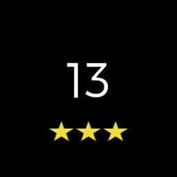 Level 13 completed with 3 stars
