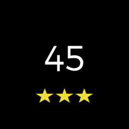 Level 45 completed with 3 stars