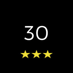 Level 30 completed with 3 stars
