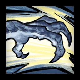 Dead by claws