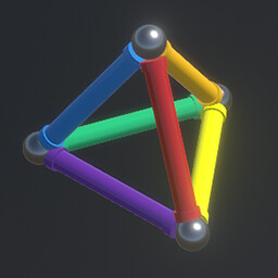 Colourful Pyramid