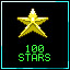 100 STARS COLLECTED