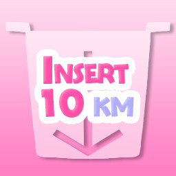 Icon for Insert 10 km