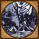 Icon for "Bandit Hideout" map finished