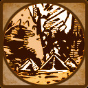 Icon for "Bandit Hideout" map dominated