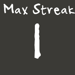 Icon for Max Streak 1