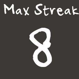 Icon for Max Streak 8